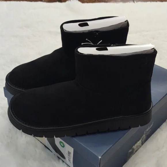 Universal Thread May Boots Memory Foam Black, Size 10 - Picture 3 of 17